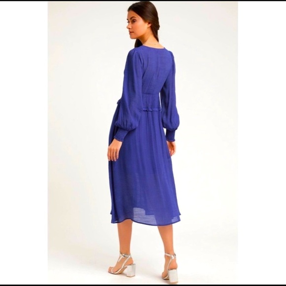 Lulu’s long sleeve midi dress - Picture 6 of 9